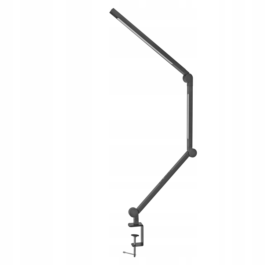 LED Dimbar beröringsstyrd flexibel bordslampa med klämma LED/12W/230V 3000/4000/6000K svart