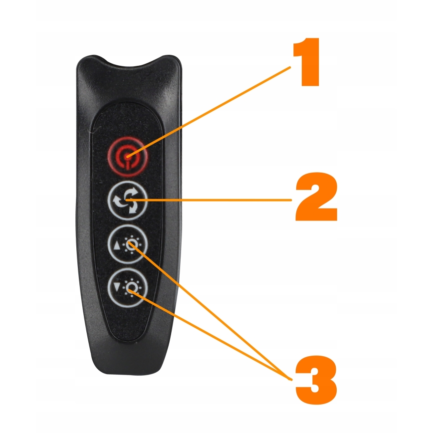Dimbar beröringsstyrd flexibel LED-bordslampa med klämma LED/10W/5/230V 3000/4000/6000K svart