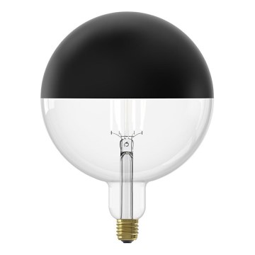 LED-dimmbar glödlampa med kupa FILAMENT G200 E27/6W/230V 1800K svart CRI 90