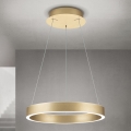 LED dimmbar hänglampa på vajer KOLK LED/40W/230V 2700/3000/4000K Ø 40 cm guld