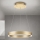 LED dimmbar hänglampa på vajer KOLK LED/40W/230V 2700/3000/4000K Ø 40 cm guld
