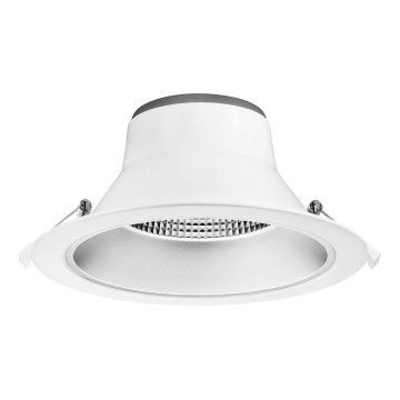 LED Dimmbar infälld badrumsarmatur NYON LED/20/26W/230V 3000/4000/5700K Ø 23,2 cm IP44 vit