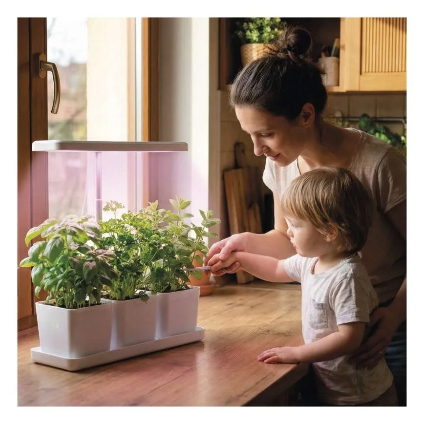 LED-dimmbar inomhuslampa för växtodling GROW LED/7W/5V