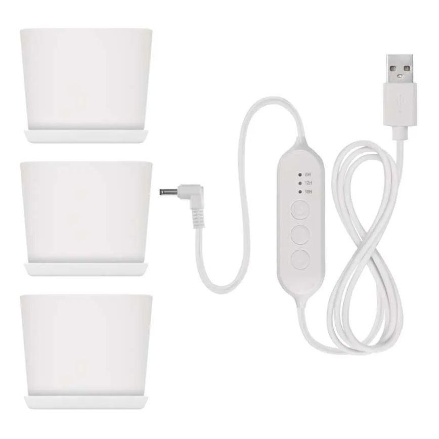 LED-dimmbar inomhuslampa för växtodling GROW LED/7W/5V