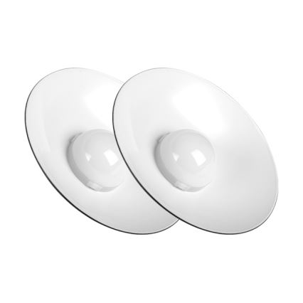 LED-dimmbar solcellslampa på vajer med sensor 2xLED/1,8W/3,7V IP44 6500K 2400 mAh + fjärrkontroll