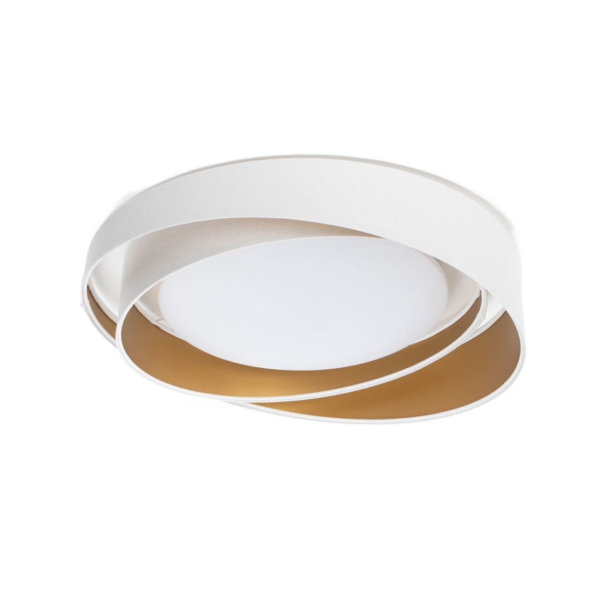 Dimbart LED-takarmatur SMART GALAXY MODERN LED/24W/230V 3000–6500K Ø 55 cm vit/guld + fjärrkontroll