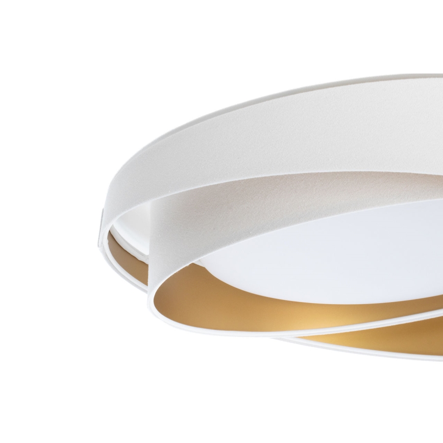 Dimbart LED-takarmatur SMART GALAXY MODERN LED/24W/230V 3000–6500K Ø 55 cm vit/guld + fjärrkontroll