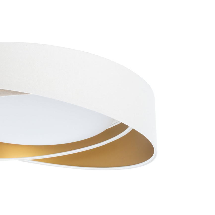 Dimbart LED-takarmatur SMART GALAXY MODERN LED/24W/230V 3000–6500K Ø 55 cm vit/guld + fjärrkontroll