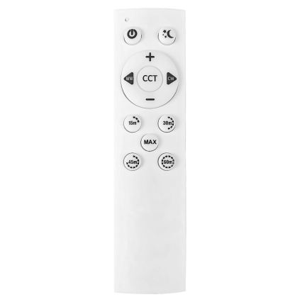 Dimbart LED-takarmatur SMART GALAXY MODERN LED/24W/230V 3000–6500K Ø 55 cm vit/guld + fjärrkontroll