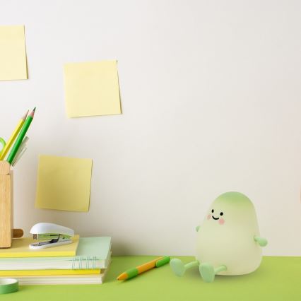 LED-dimbar, uppladdningsbar och beröringsstyrd nattlampa för barn MANGO LED/2,5W/5V 800 mAh