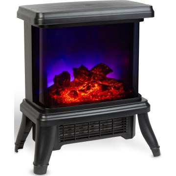 LED elektrisk kamin med inbyggd värme LED/1500W/230V