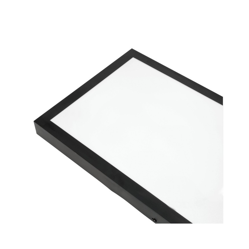 LED fäst panel BRISBANE LED/36W/230V 4000K 29,5x119 cm svart