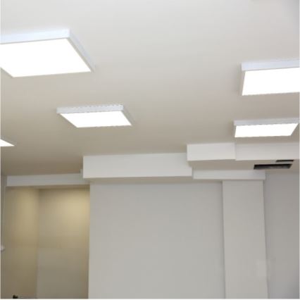 LED fäst panel BRISBANE LED/36W/230V 4000K 59,5x59,5 cm vit