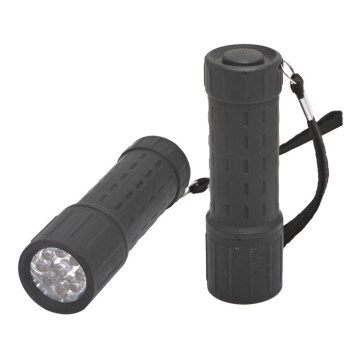LED Fick lampa  LED/3xAAA svart 