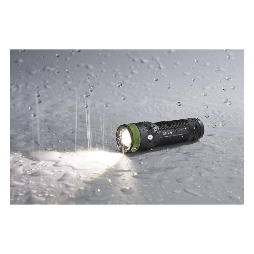 LED-ficklampa GP DISCOVERY C32 LED/3xAAA