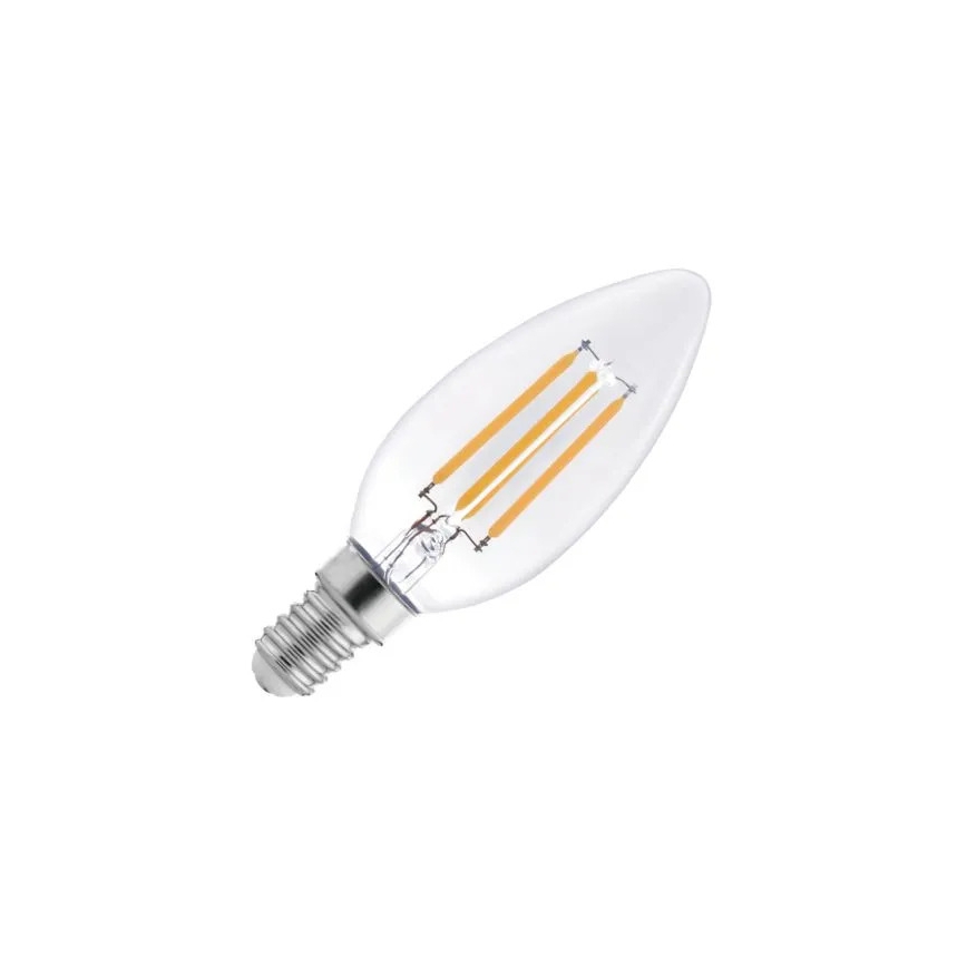 LED-filamentlampa C37 E14/6W/230V 3000K