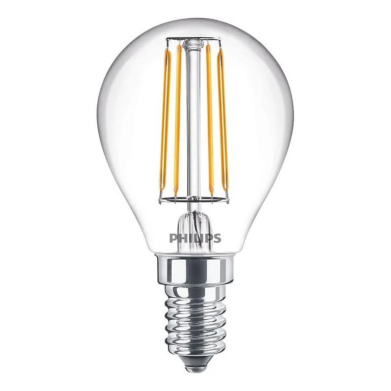 LED-filamentlampa Philips E14/4,3W/230V 4000K