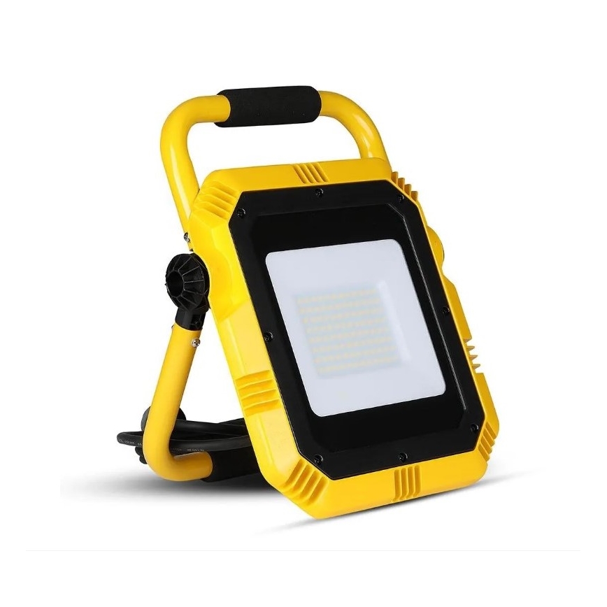 LED Flyttbar strålkastare SAMSUNG CHIP LED/50W/230V 6400K IP44