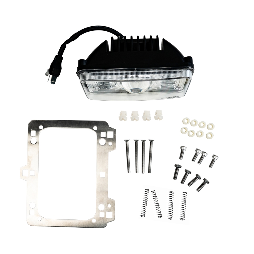 LED frontlykta för traktor LED/69W/10-30V IP69 5700K rektangulär