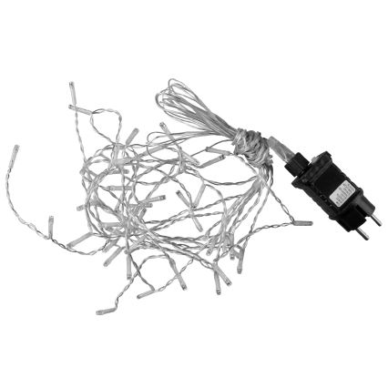 LED-gardin ESTELLA 47xLED/8 funktioner 3,5 m varmvit