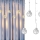 LED-gardin WISH BALLS, 108 LED, 8 funktioner, 4,5 m, varmvit
