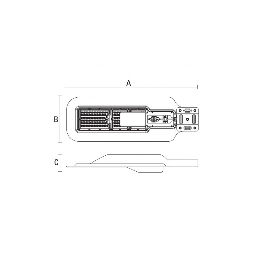 LED Gata lampa LED/60W/230V IP65
