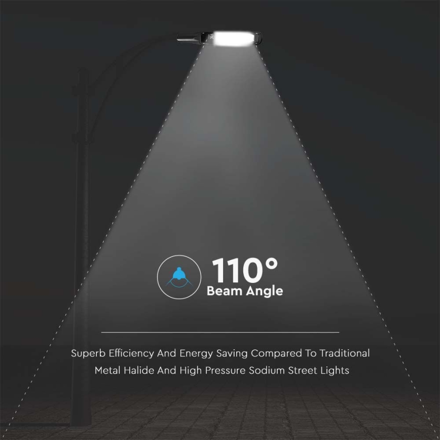 LED Gatubelysning LED/30W/230V 6500K IP65