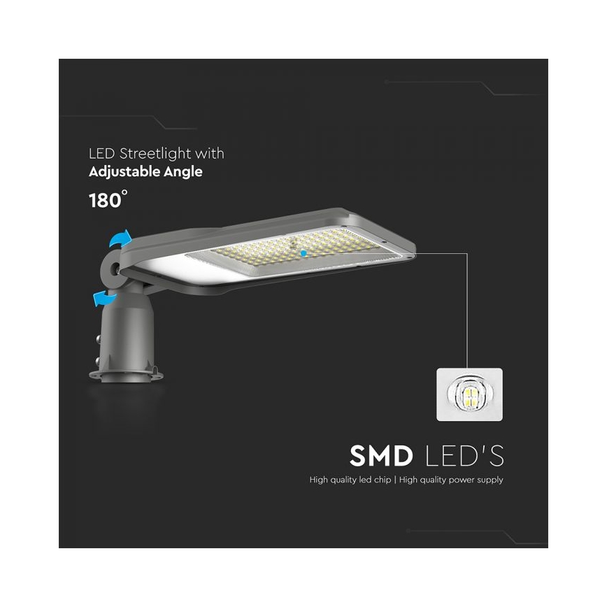 LED Gatubelysning SAMSUNG CHIP LED/100W/230V 6500K IP65