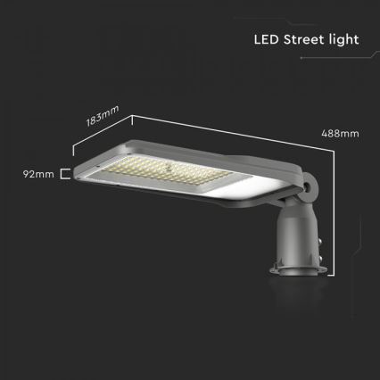 LED Gatubelysning SAMSUNG CHIP LED/100W/230V 6500K IP65