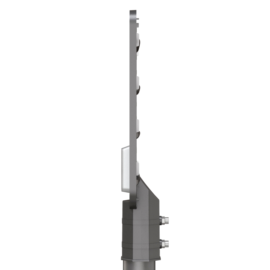 LED gatulampa LED/150W/230V 6500K IP65 grå