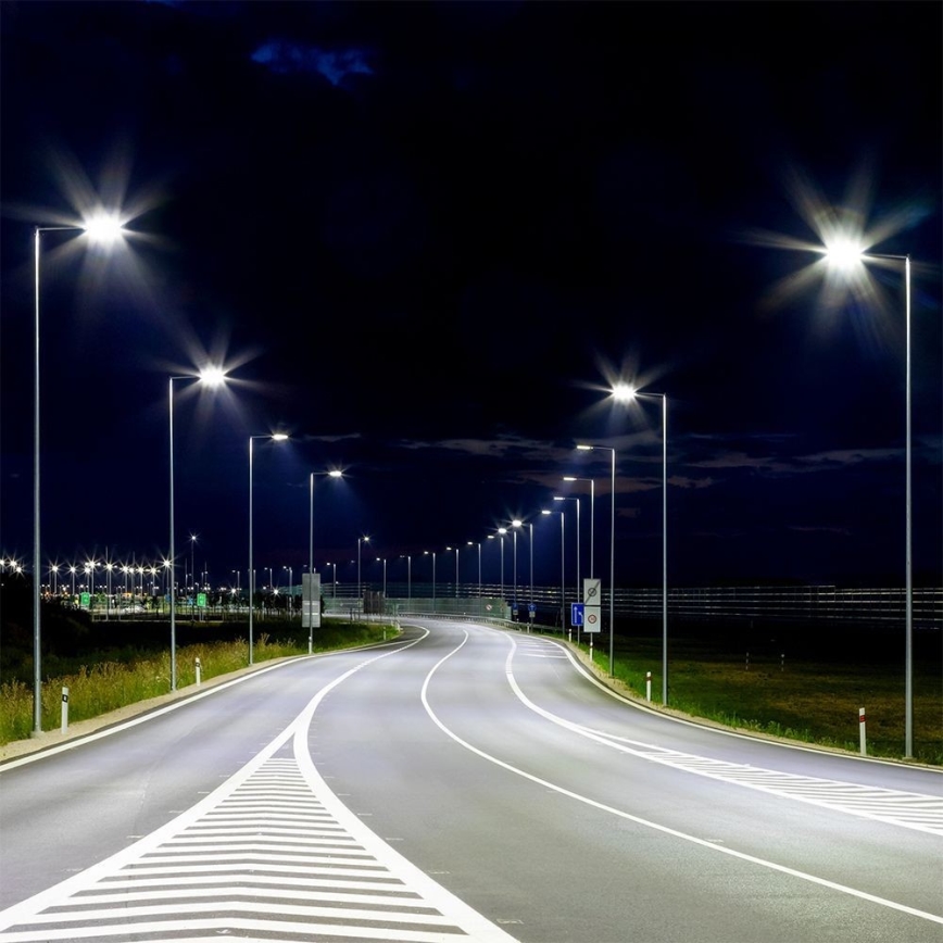 LED gatulampa SAMSUNG CHIP LED/50W/230V 4000K grå