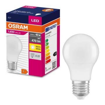LED glödlampa A40 E14/4,9W/230V 2700K - Osram