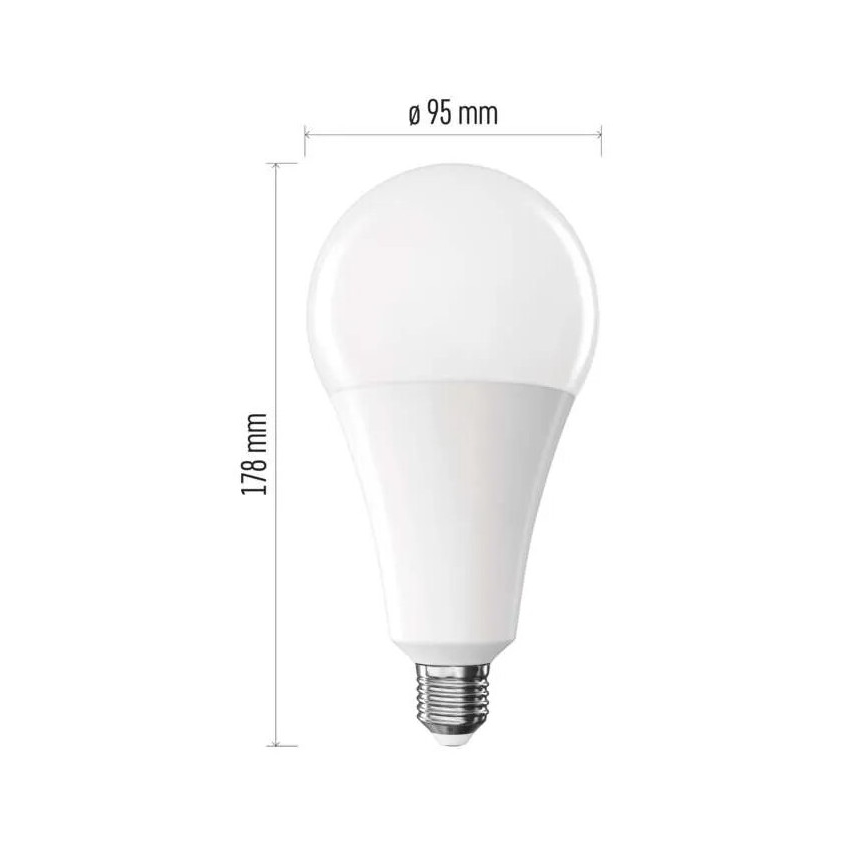 LED glödlampa A95 E27/28W/230V 2700K