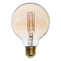 LED-glödlampa AMBER G95 E27/6,5W/230V 3200K
