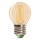 LED-glödlampa Classic Amber G45 E27/6,5W/230V 2200K - Brilagi