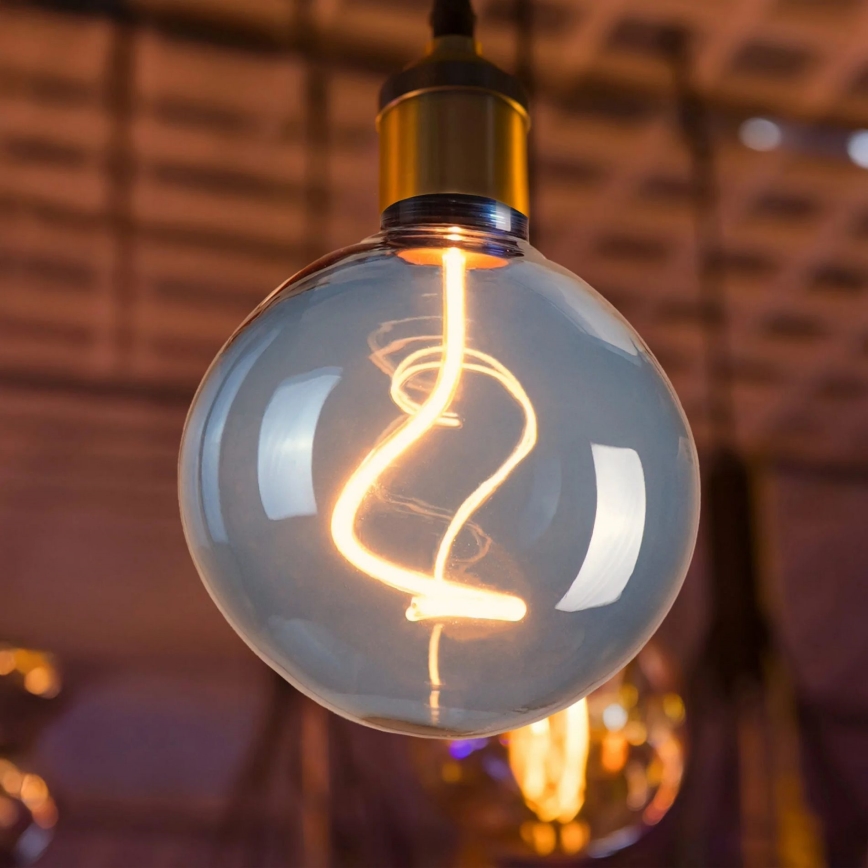 LED glödlampa DECO VINTAGE FILAMENT G125 E27/4W/230V 1800K