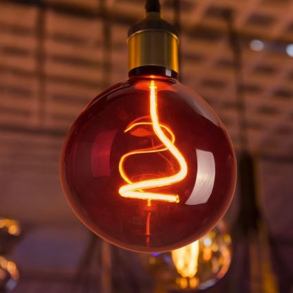 LED glödlampa DECO VINTAGE FILAMENT G125 E27/4W/230V 1800K