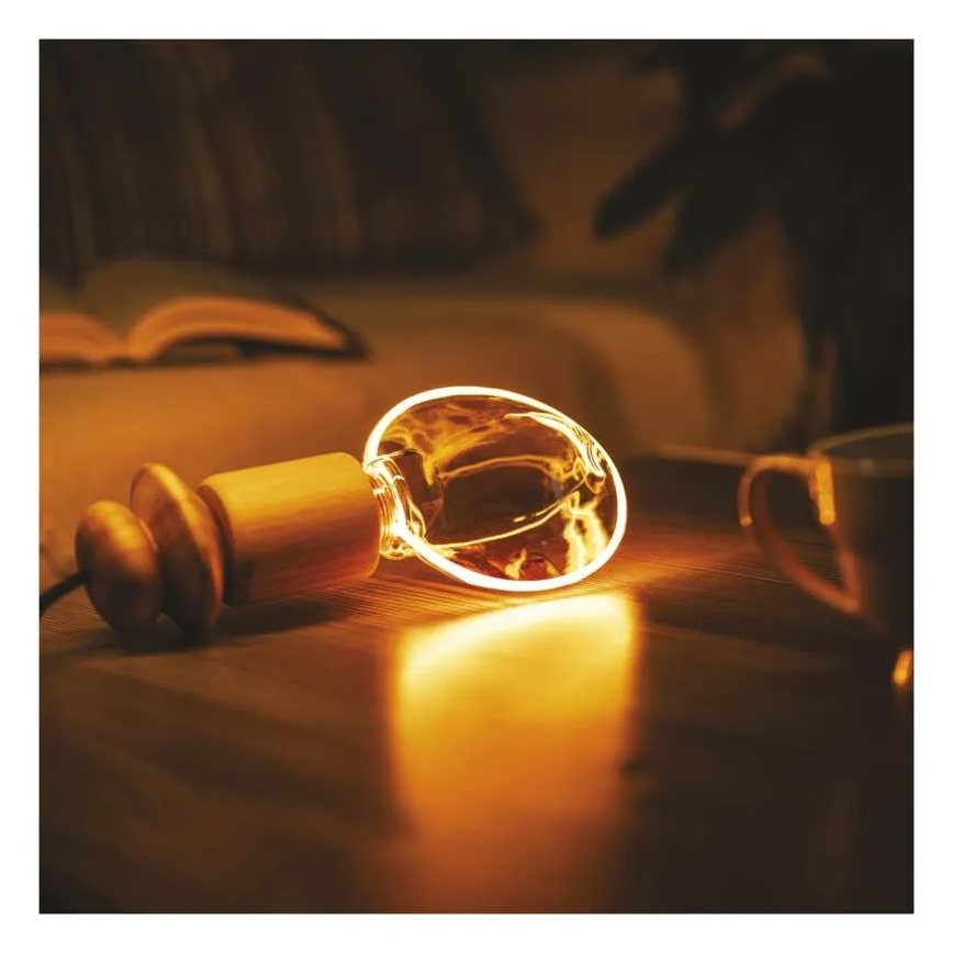 LED-glödlampa DECO VINTAGE G130OA E27/4W/230V 1800K