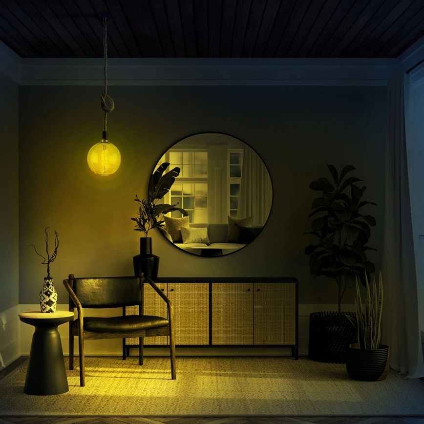 LED glödlampa DECO VINTAGE G200 E27/4W/230V 1800K