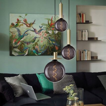 LED glödlampa DECO VINTAGE G200 E27/4W/230V 1800K