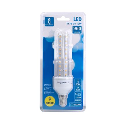 LED Glödlampa E14/12W/230V 3000K - Aigostar