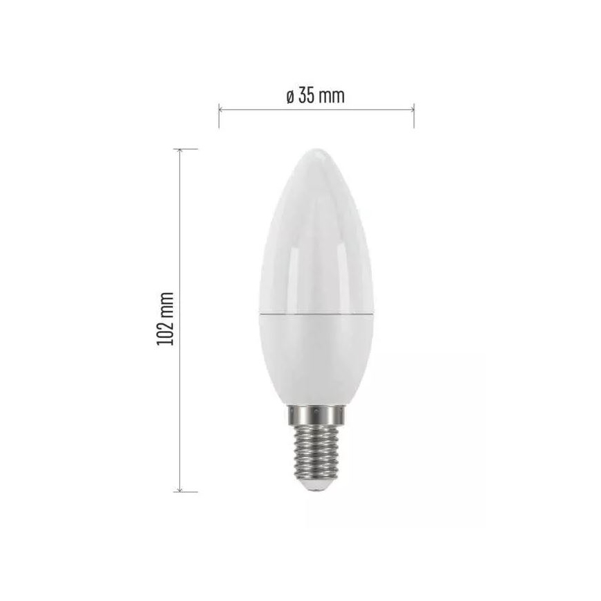 LED glödlampa E14/4,2W/230V 2700K CRI 94 Ra