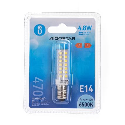 LED glödlampa E14/4,8W/230V 6500K - Aigostar