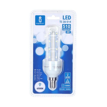 LED glödlampa E14/6W/230V 6500K - Aigostar