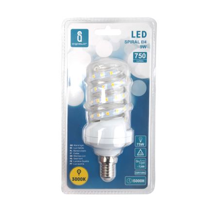 LED glödlampa E14/9W/230V 3000K - Aigostar