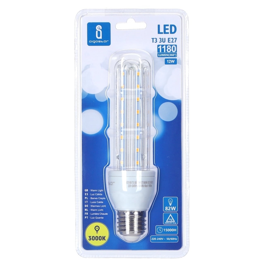 LED glödlampa E27/12W/230V 3000K - Aigostar