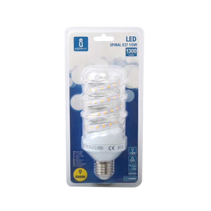 LED Glödlampa E27/15W/230V 3000K - Aigostar
