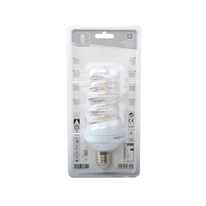 LED Glödlampa E27/15W/230V 3000K - Aigostar