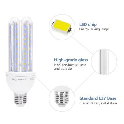 LED glödlampa E27/23W/230V 3000K - Aigostar