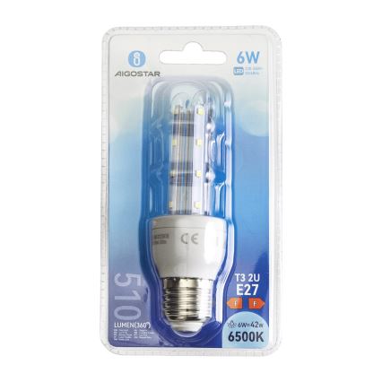 LED glödlampa E27/6W/230V 6500K - Aigostar